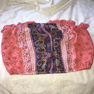 Tribal print tube top💕